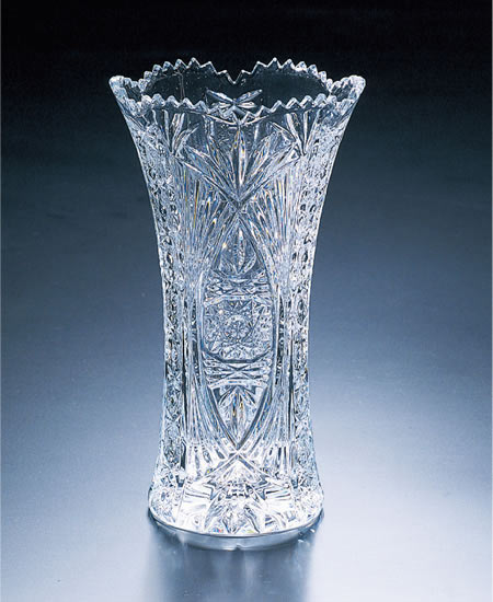 カテゴリ花瓶ボヘミアクリスタル 花瓶 - 花瓶・フラワースタンド