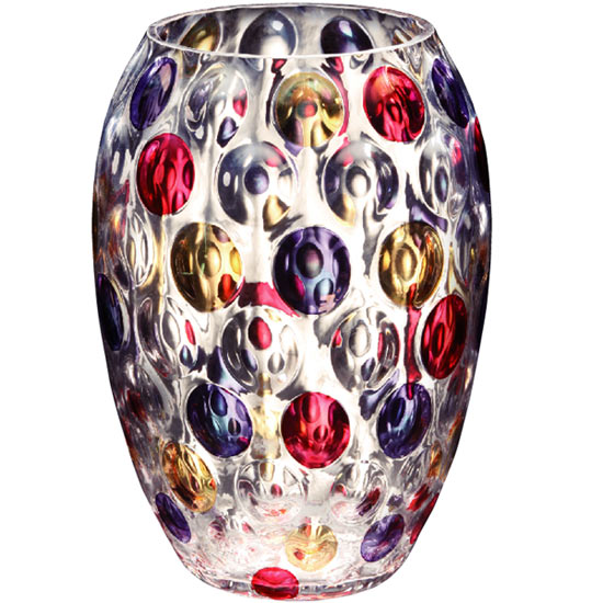 ボヘミア カリガラス 花瓶 5500円 | 大進オンラインショップ