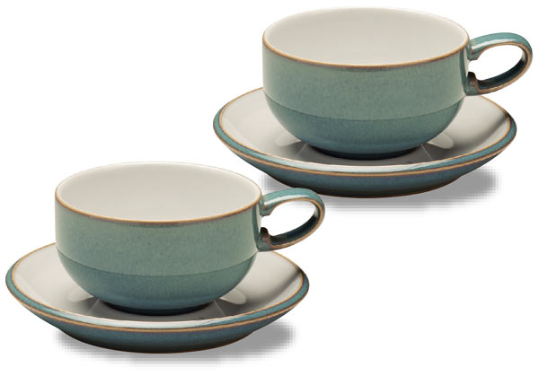 ｄｅｎｂｙ ペア ティーカップ ソーサー 7700円 大進オンラインショップ