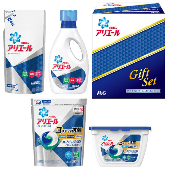 P&G アリエール イオンパワージェル&ジェルボールセット【申込番号:154