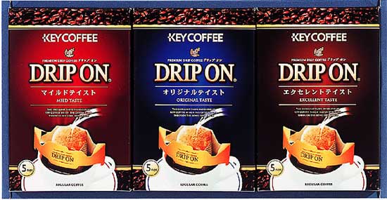 キーコーヒー ドリップオンギフト【申込番号:166-00576-00